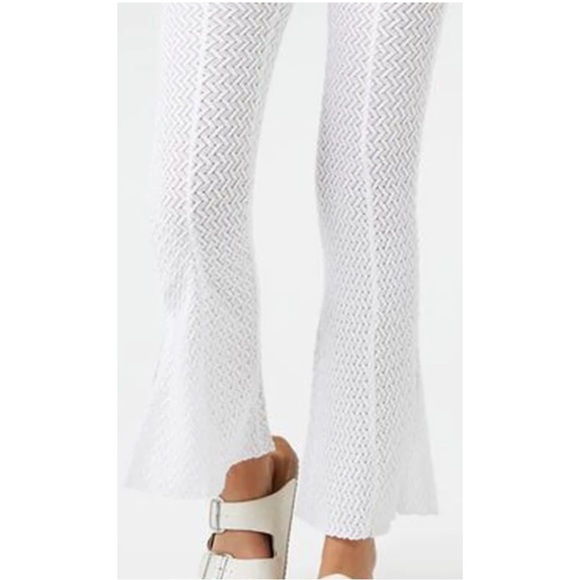 FOREVER 21 ~Crochet Flare Pants (NWT) - Picture 3 of 9